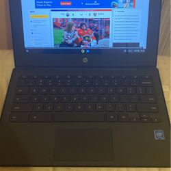 HP Chromebook Touchscreen $100