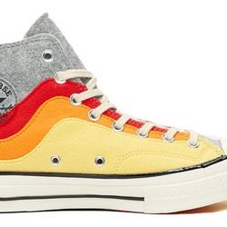 Converse Chuck 70 High 'Thermo Felt - Storm Front Yellow Size Men 6 Woman8 Uk6 Eur 39 Cm 24.5