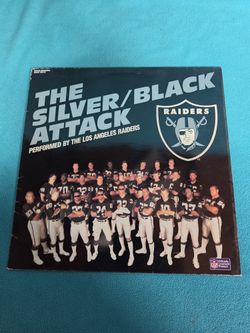 LA Raiders-The Silver/Black Attack 1986 Vinyl LP