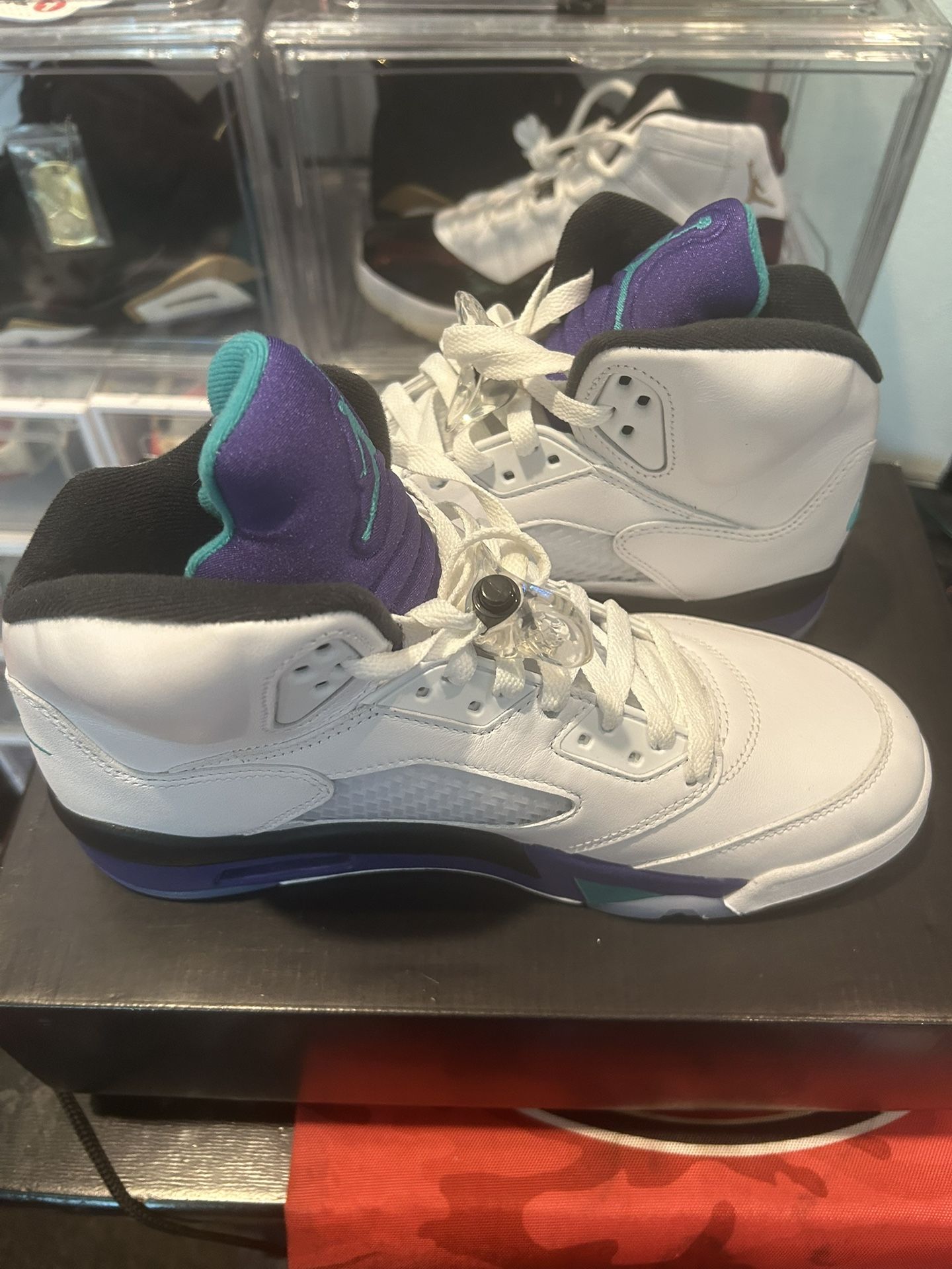Grape Air Jordan 5s