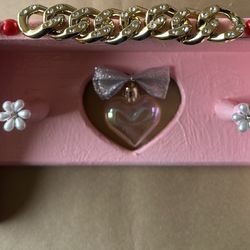 Pink Heart Shelf