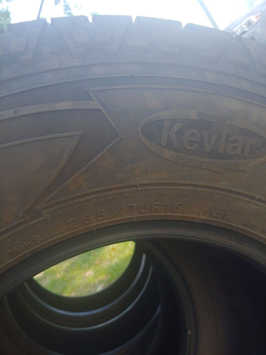 30' Wrangler All Terrain Tires
