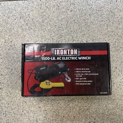 1500 LB Ironton Electric Wench Brand New