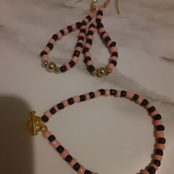 Earring And Bracelet 