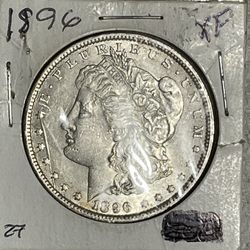 1896 Silver Morgan Dollar 