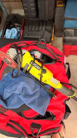Ryobi corded angle grinder