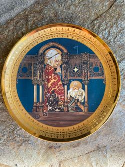 Most Precious Gift Plate III The Classic Christmas Collection J.C. Leyendecker