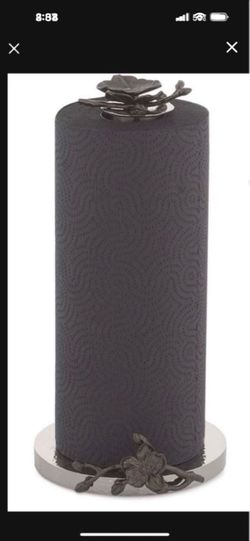 Michael Aram Decorative Paper Towel Holder – Elegant Floral Design