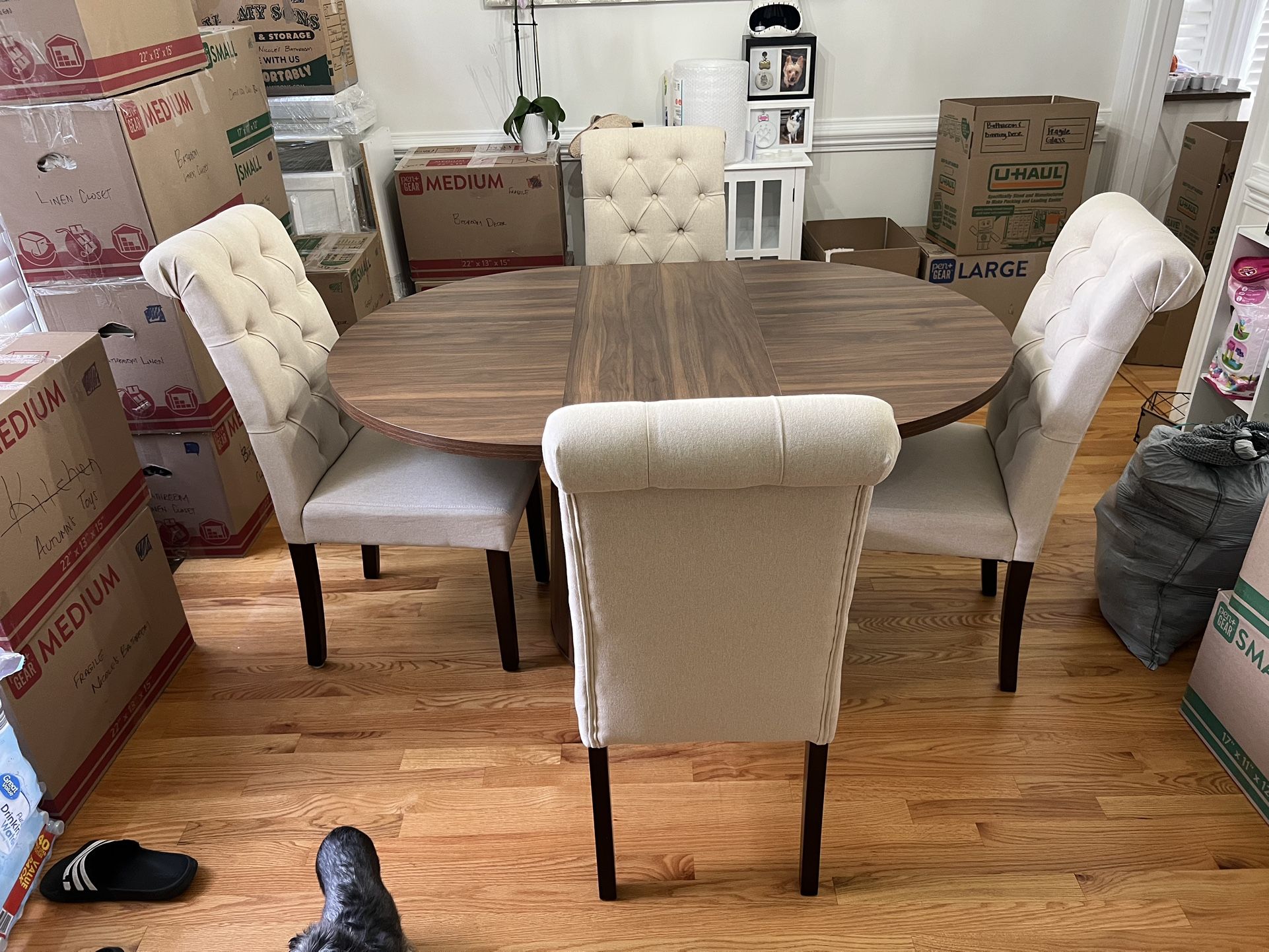 Dining Table and Chairs Set