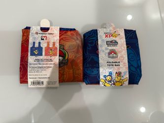 Pokémon Center Reversible Pikachu Tote Bag, Pokémon Worlds 2026 San Francisco