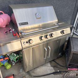 Gas Bbq Grill Stainless Steel Large