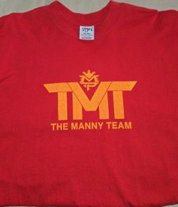 Manny Pacquiao TMT shirt the manny team size 3X brand new $20
