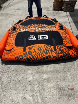 Two person float for back of boat
