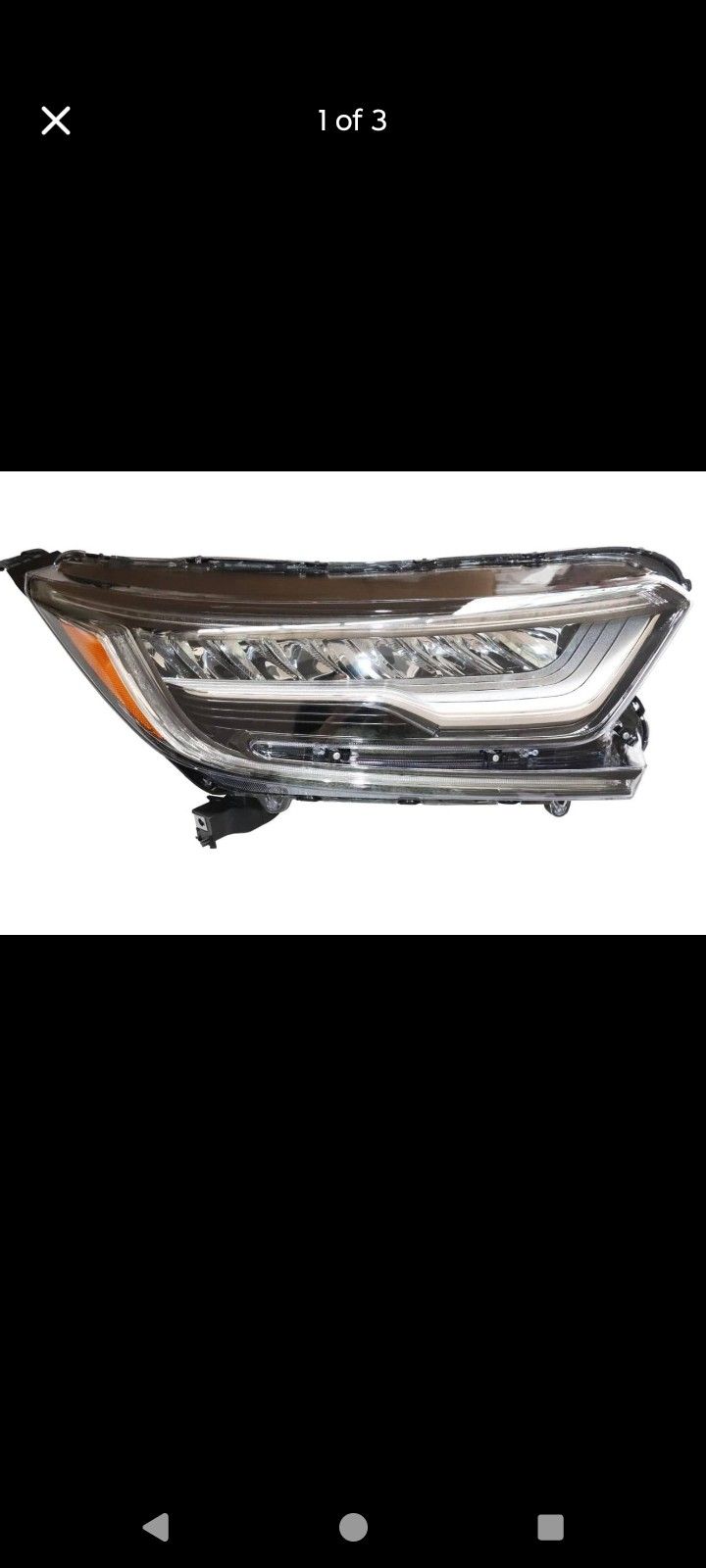 Honda CRV Touring Headlight . Right Passenger Side