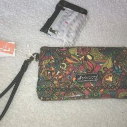 Sakroots Wristlet With Portable Charger