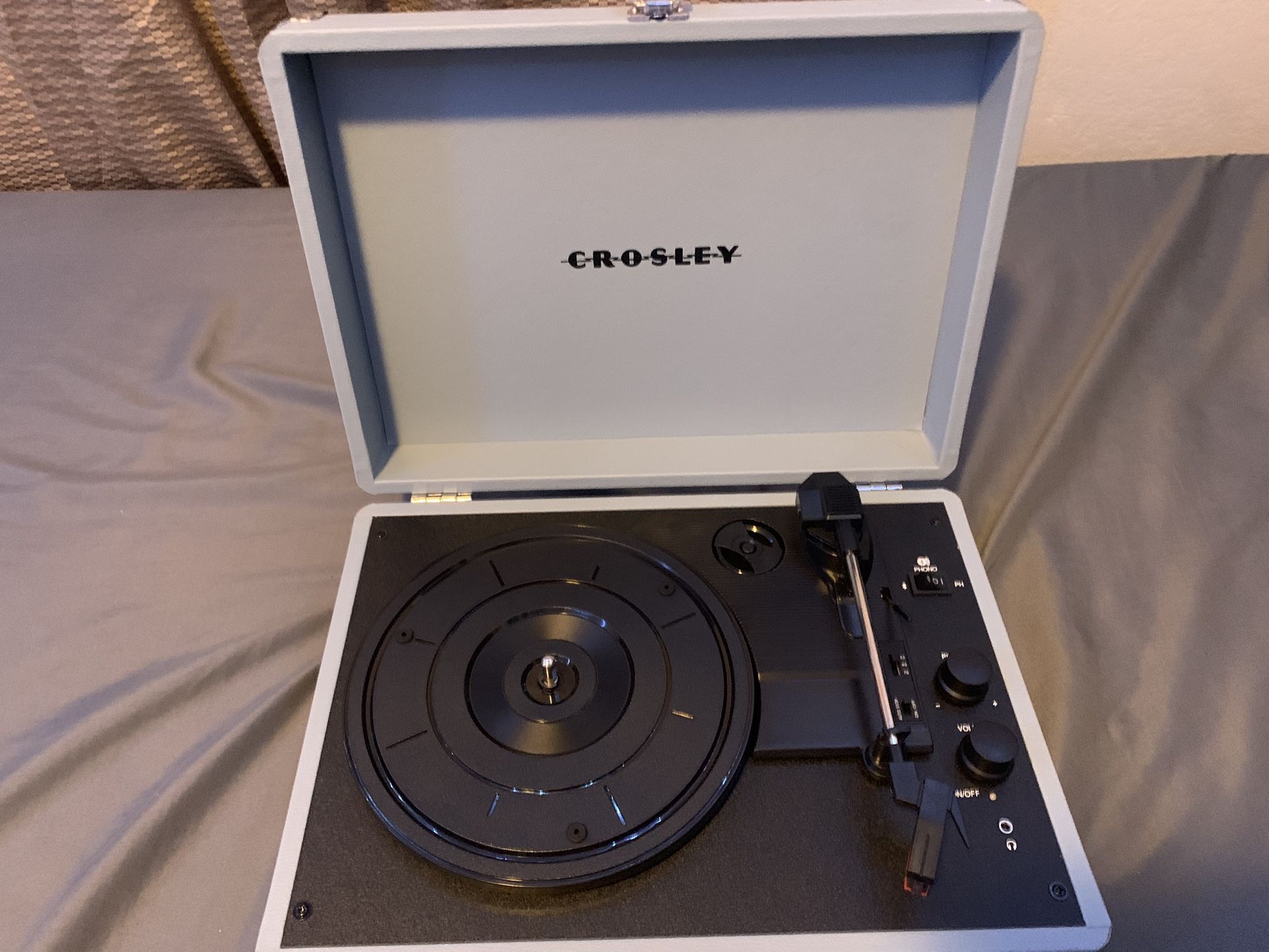 Crosley Blue Record Player