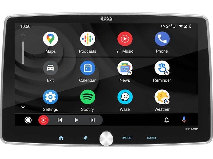 BOSS Audio BE10ACP
Digital multimedia receiver (does not play discs)