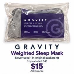 Gravity, sleep mask