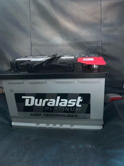 Durlast Car Battery ( NEW )