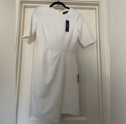 Lulus NEW with tag white cocktail dress