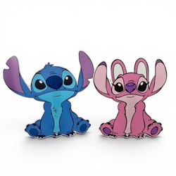Stitch and Angel prop cutout birthday
