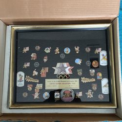 1984 Olympics Rare Limited Edition Combined Pin Set