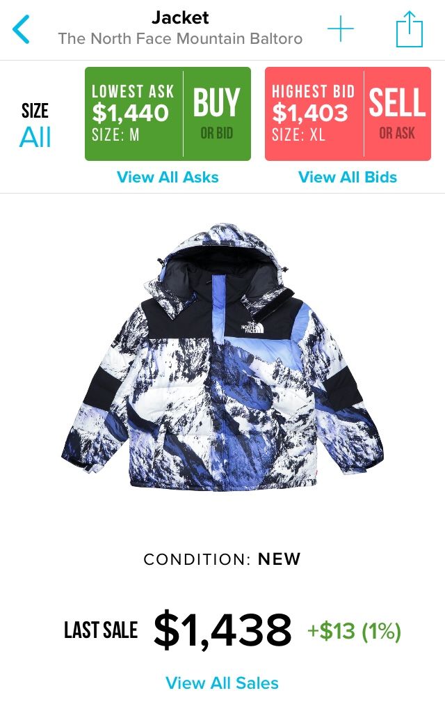 Supreme X North Face Jacket