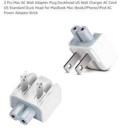 2 Pack POWER ADAPTER for Mac, iBook,iPhone,iPod AC