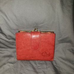 Buxton Red Leather.                 Clothes