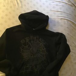 Sp5der  Phantom Web Hoodie 