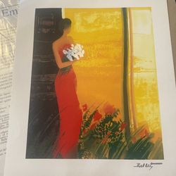 Emile Bellet Artist Signed Print