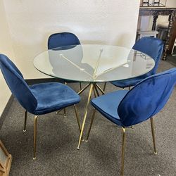 Dining table with 4 chairs