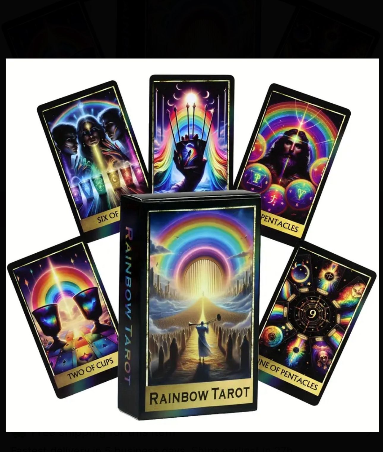 Rainbow Tarot Deck