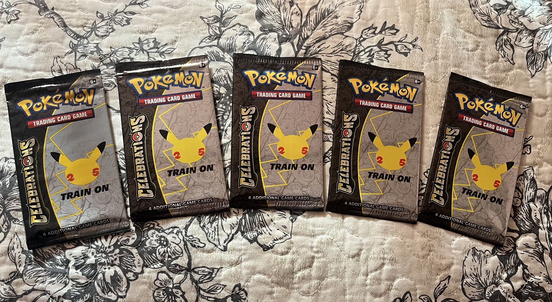 Celebrations Booster Pack Lot Of 5