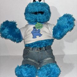 Cookie monster build a bear
