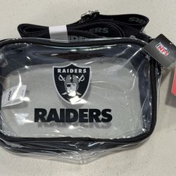 LAS VEGAS RAIDERS CLEAR CAMERA BAG