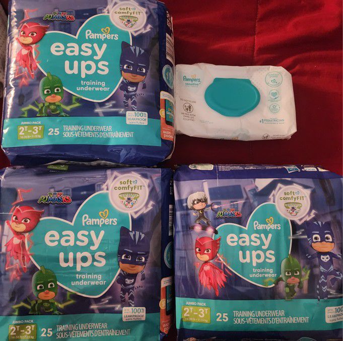 Pampers Easy Ups 2t-3t 