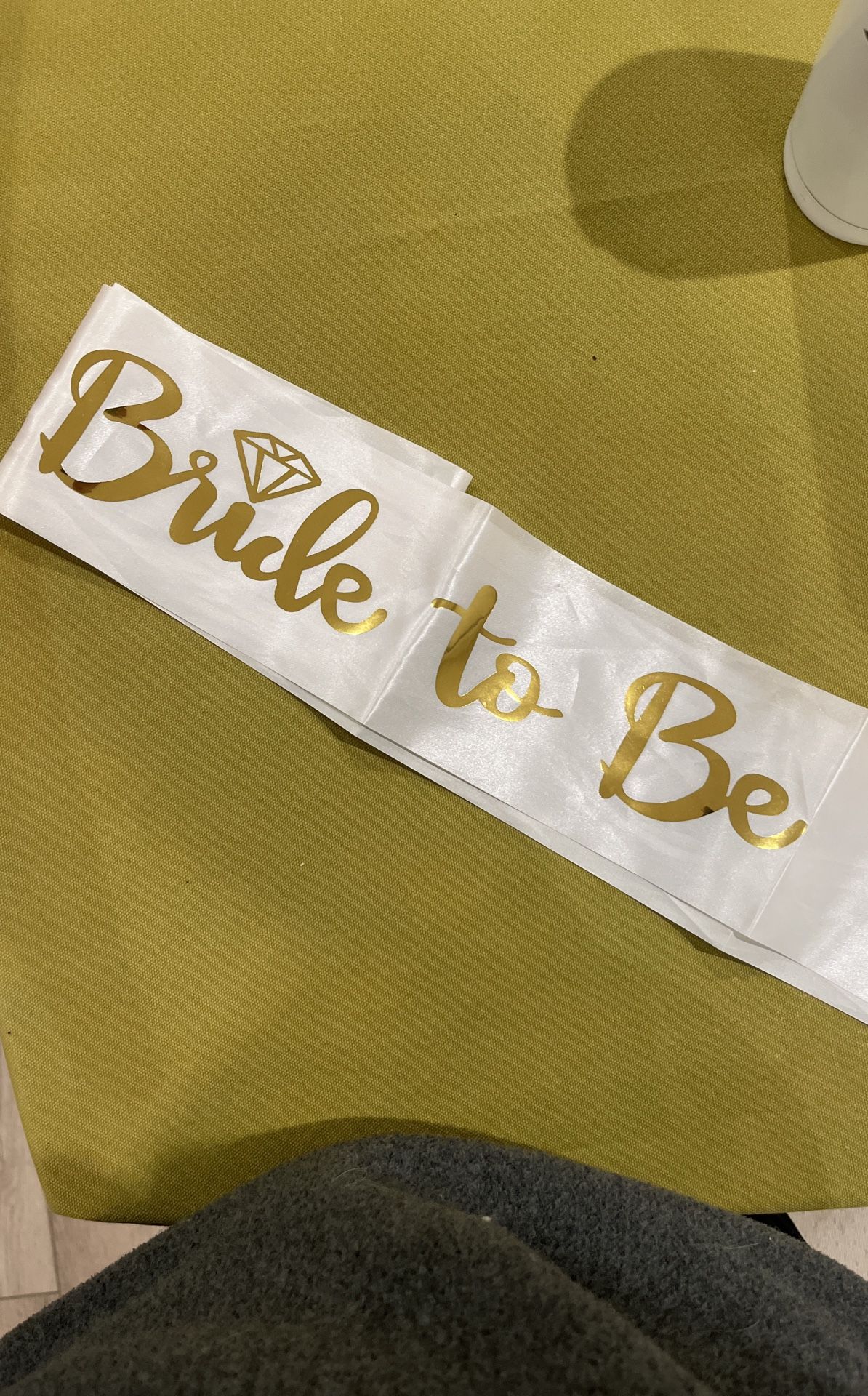 Bride To Be Dash