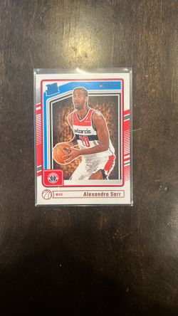 24-25 Donruss Alex Sarr Rated Rookie