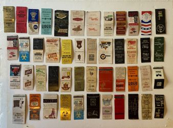 Vintage Matchbook Covers Lot of 50 