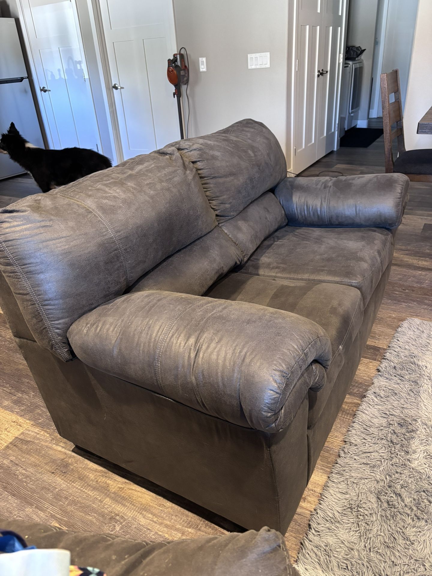 Gray Ashley Couch/Loveseat