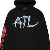 New Overtime Black ATL ‘fear The Reaper’ Hoodie - Sz L