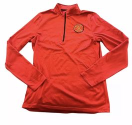 NFL San Fransisco 49ers Football 4F 1/4 Zip Pullover Sweatshirt Red Mens XL