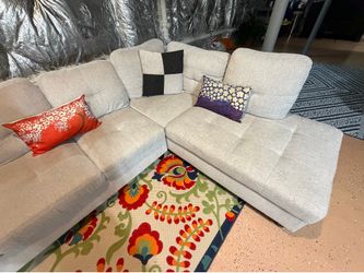 Brett 103.5” wide sofa and chaise