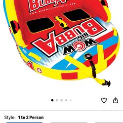 Towable tube for boat