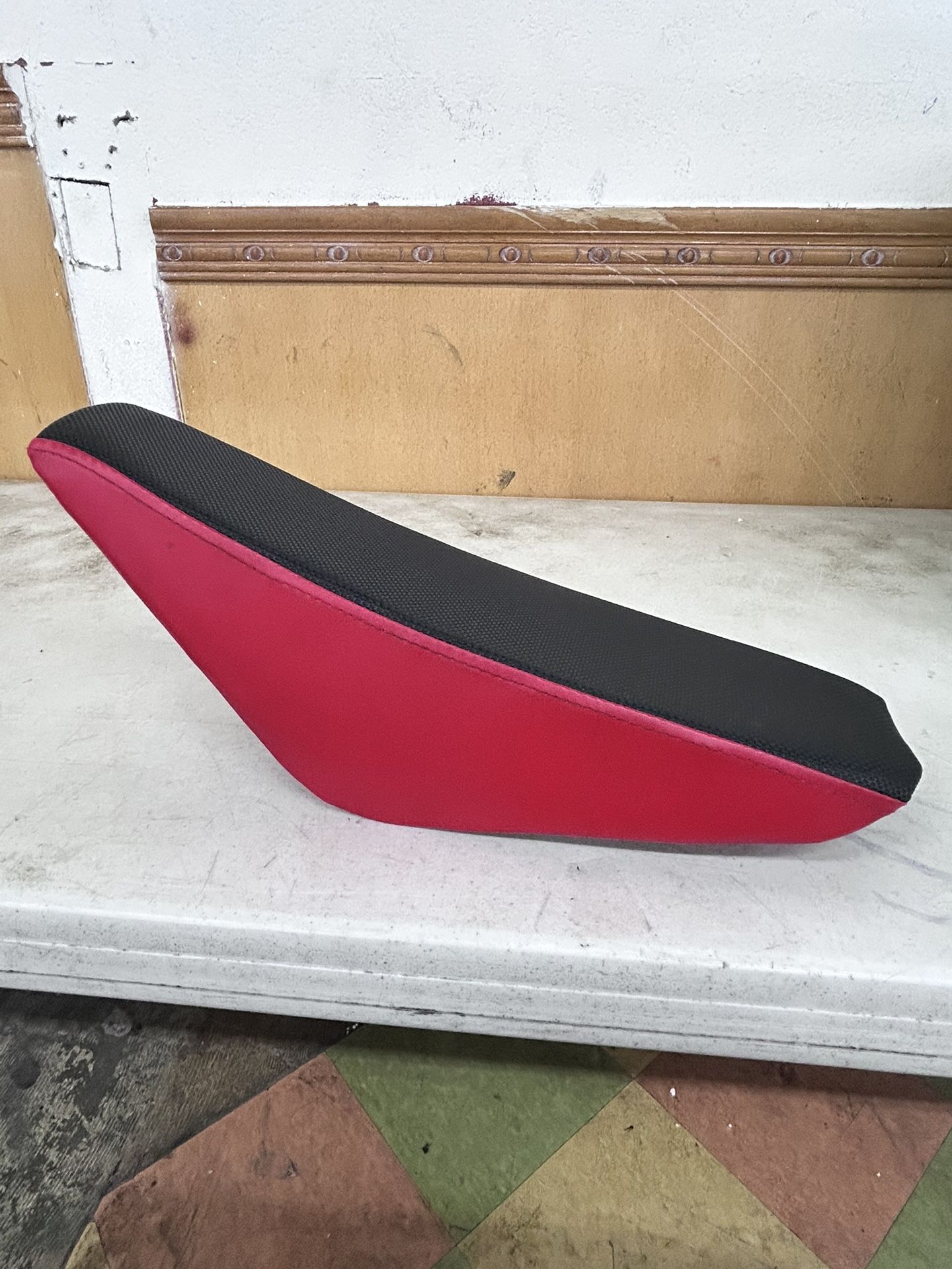 Motorcycle dirtbike Red Seat