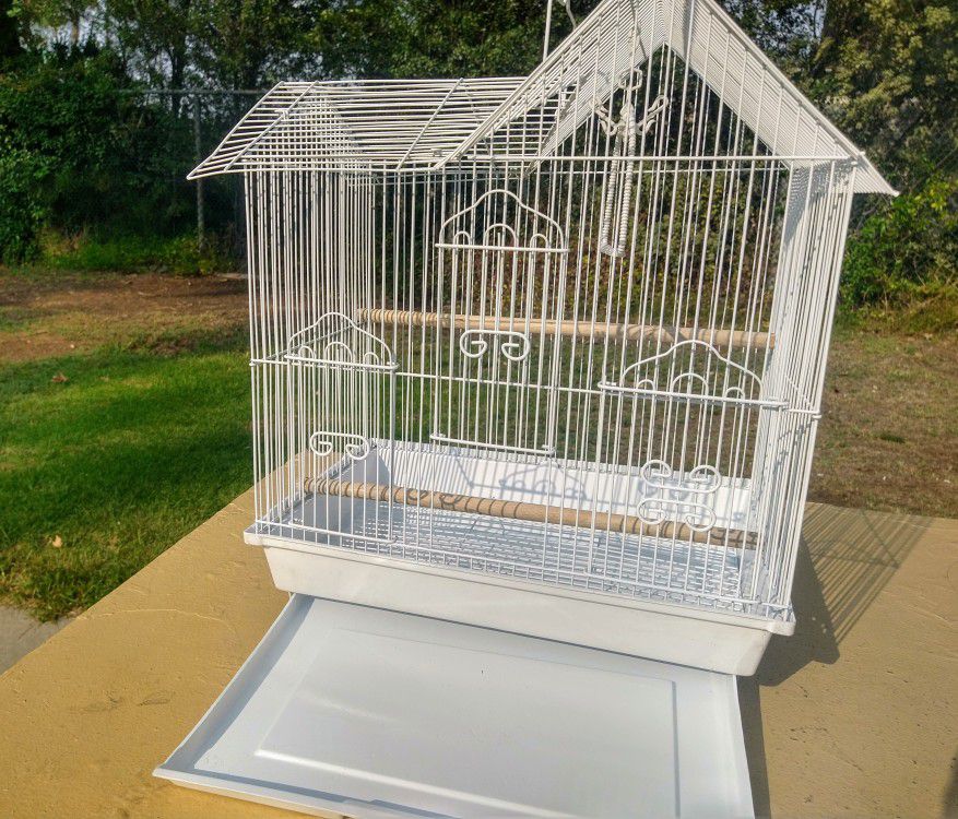 "Ranch House" Style Bird Cage