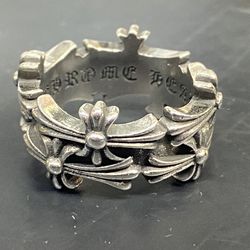 Chrome Hearts  2013 Double Cross Ring 