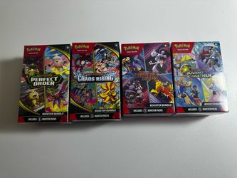 Pokemon bundles and packs