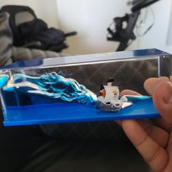 One piece anime figures! (Going Merry Dashboard Car ornament)